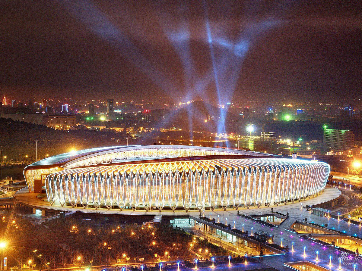 濟(jì)南奧體中心網(wǎng)球館